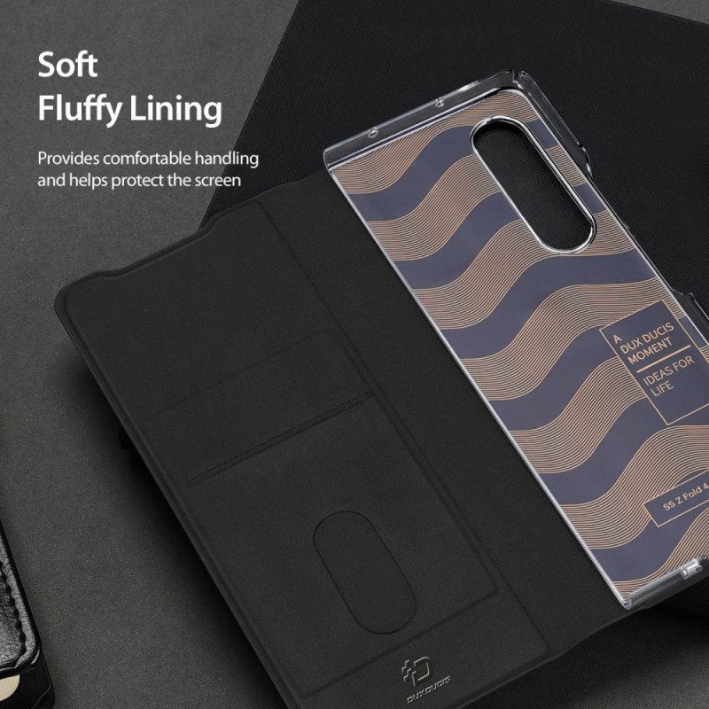 Puhelinkuoret Samsung Galaxy Z Fold 4 Kotelot Flip Dux Ducis Bril -sarja