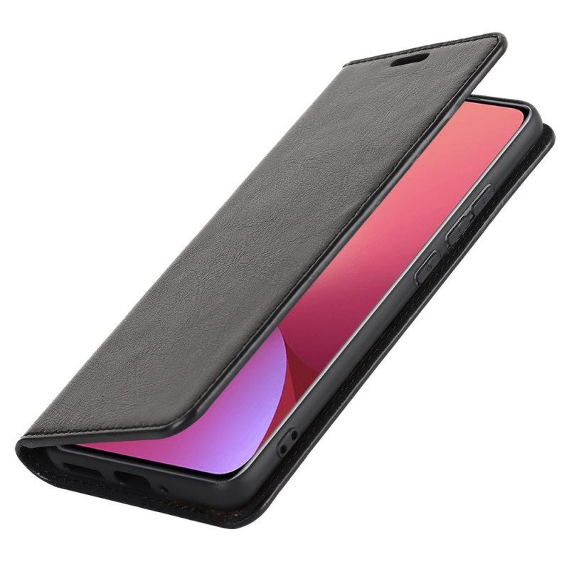 Puhelinkuoret Xiaomi 12 / 12X Kotelot Flip Aito Nahka