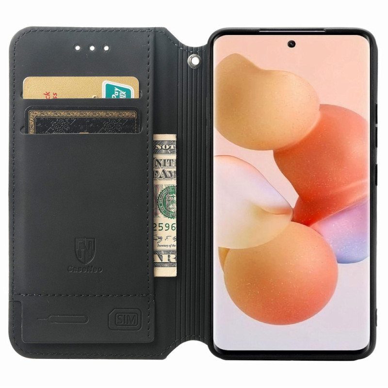 Puhelinkuoret Xiaomi 12 Lite Kotelot Flip Caseno Rfid -suunnittelu