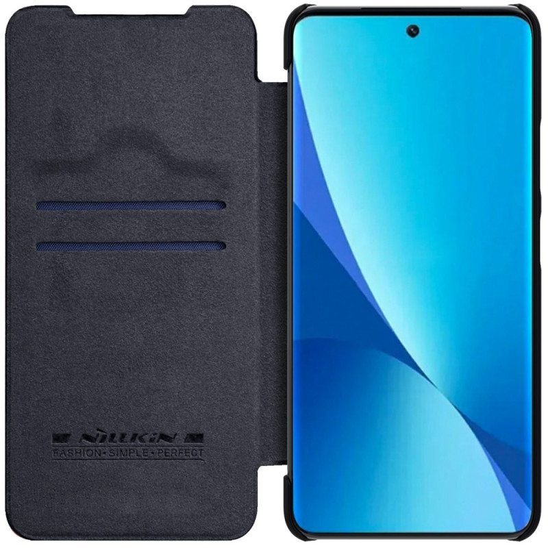 Puhelinkuoret Xiaomi 12 Lite Kotelot Flip Nillkin Qin -sarja