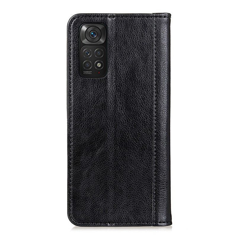 Puhelinkuoret Xiaomi Redmi Note 11 / 11S Kotelot Flip Elegance Haljattu Litsi Nahka